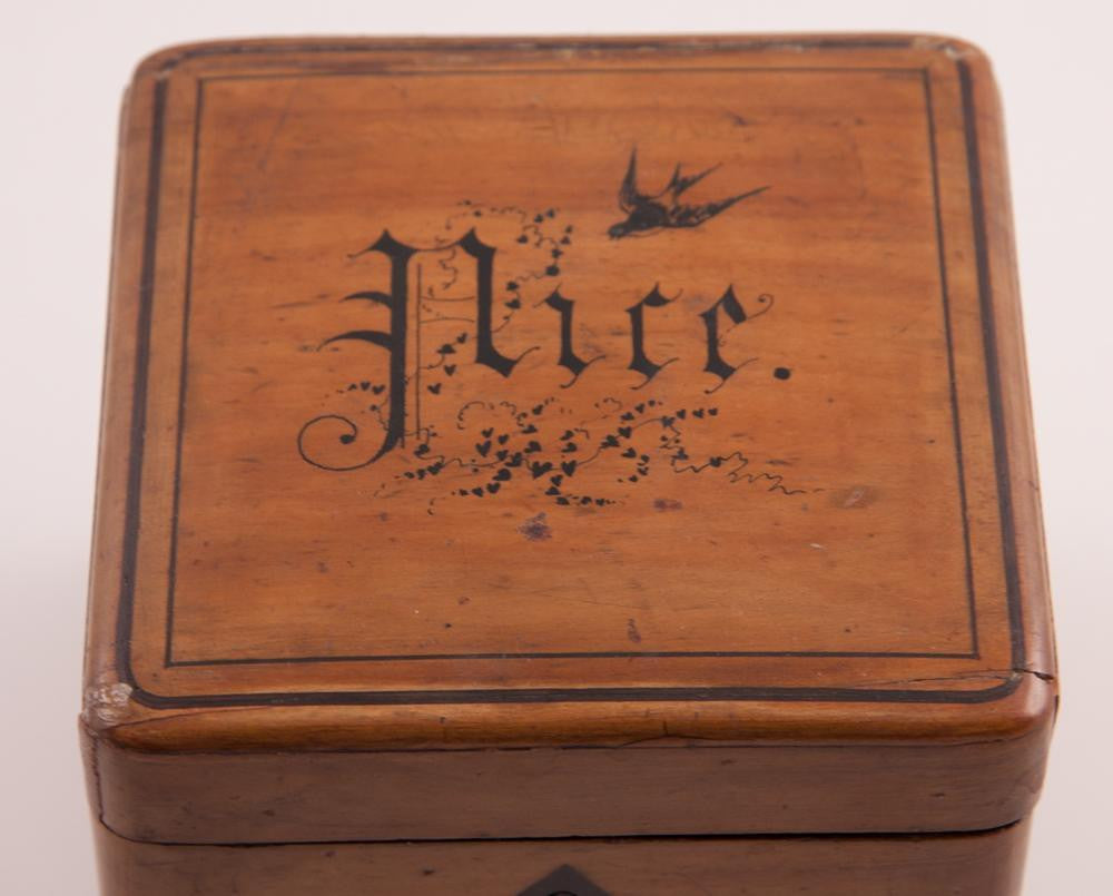 Pearwood Tea Caddy