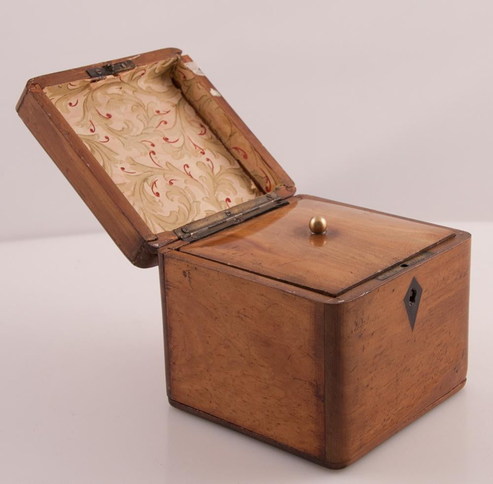 Pearwood Tea Caddy