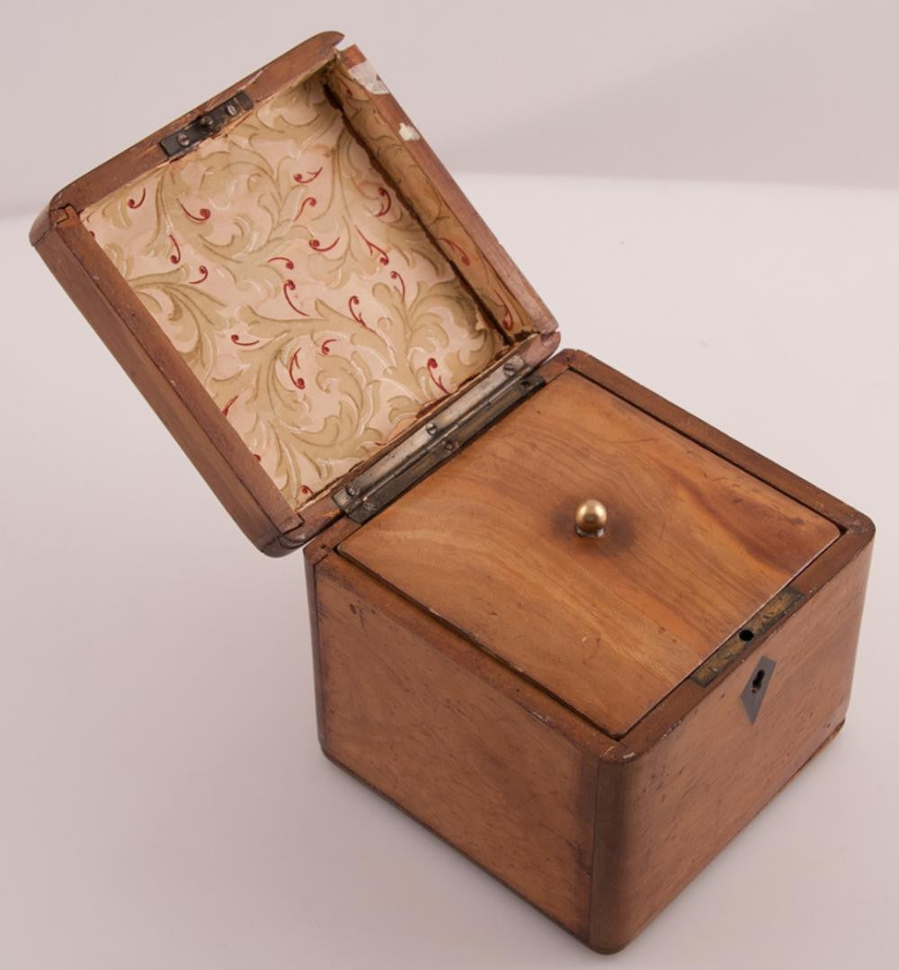 Pearwood Tea Caddy