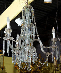 Georgian Style Three-Light Chandelier