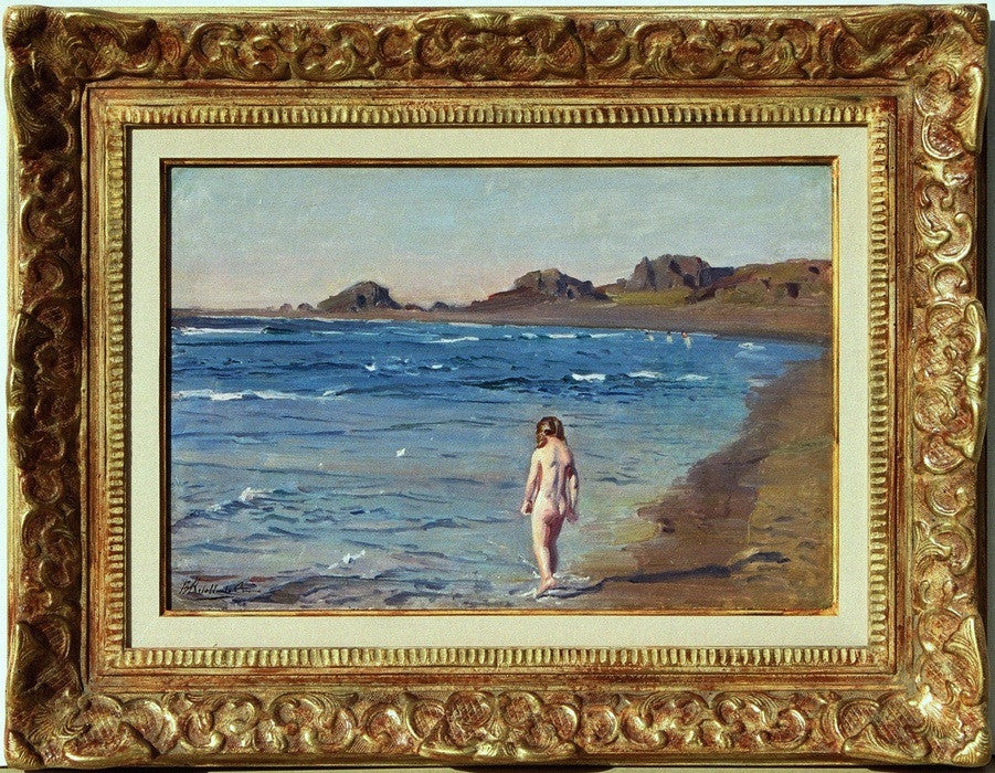 Benito REBOLLEDO CORREA (Chilean, 1881-1964) “The Young Bather”