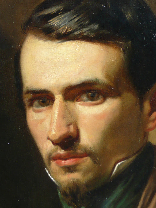 French School late 19th century "Portrait of a Sculptor"