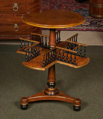 Walnut Book Table