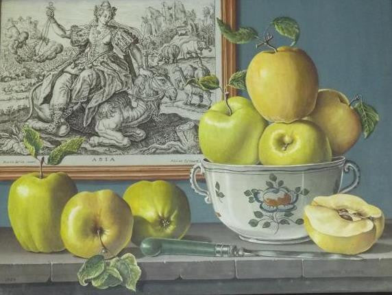 Pair of Trompe L'oeil Gouaches