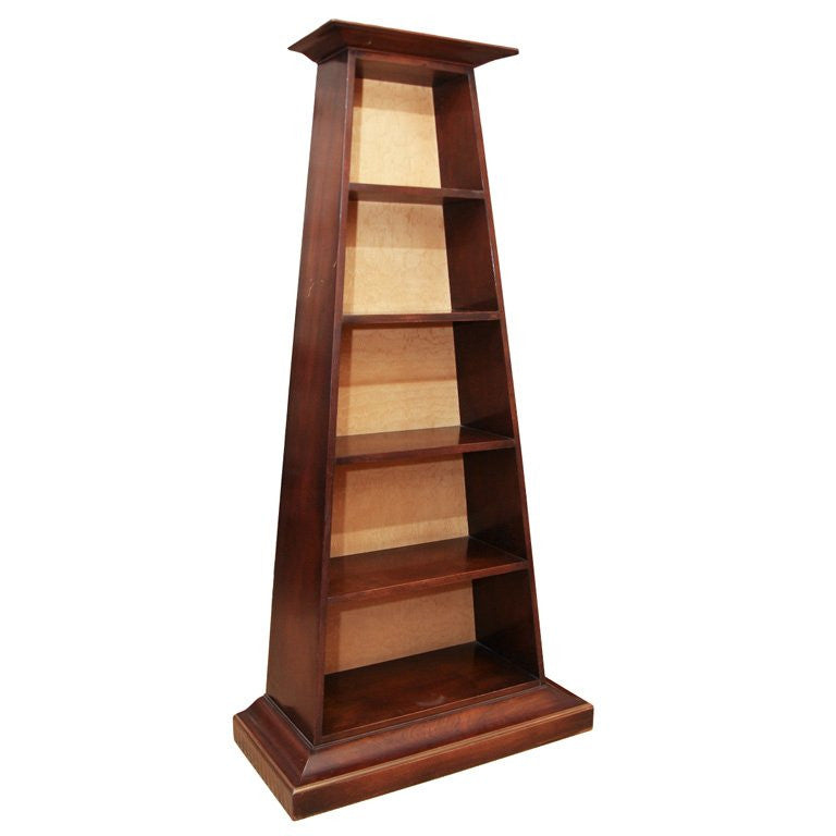 Regency Mahogany Etagere Display Shelf