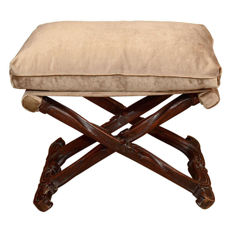 Louis XV Walnut Stool