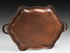 Tiffany Studios Hammered Copper Serving Tray