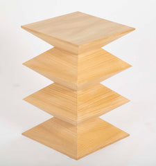 Pair of Brancusi Style Side Tables