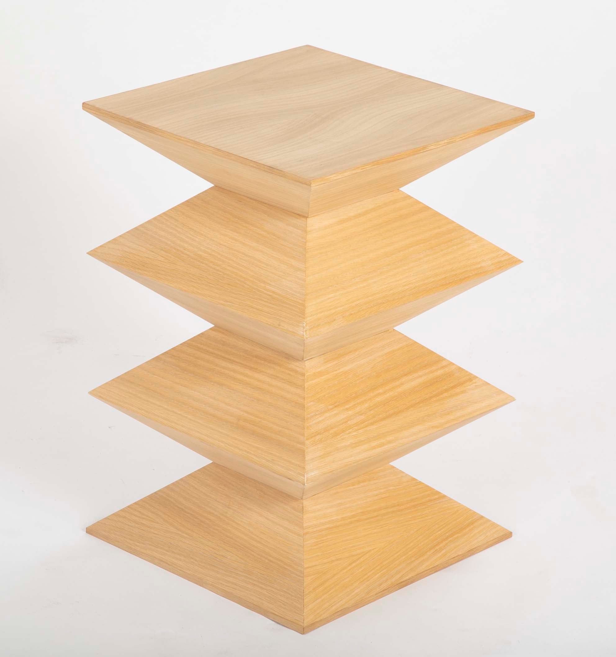 Pair of Brancusi Style Side Tables