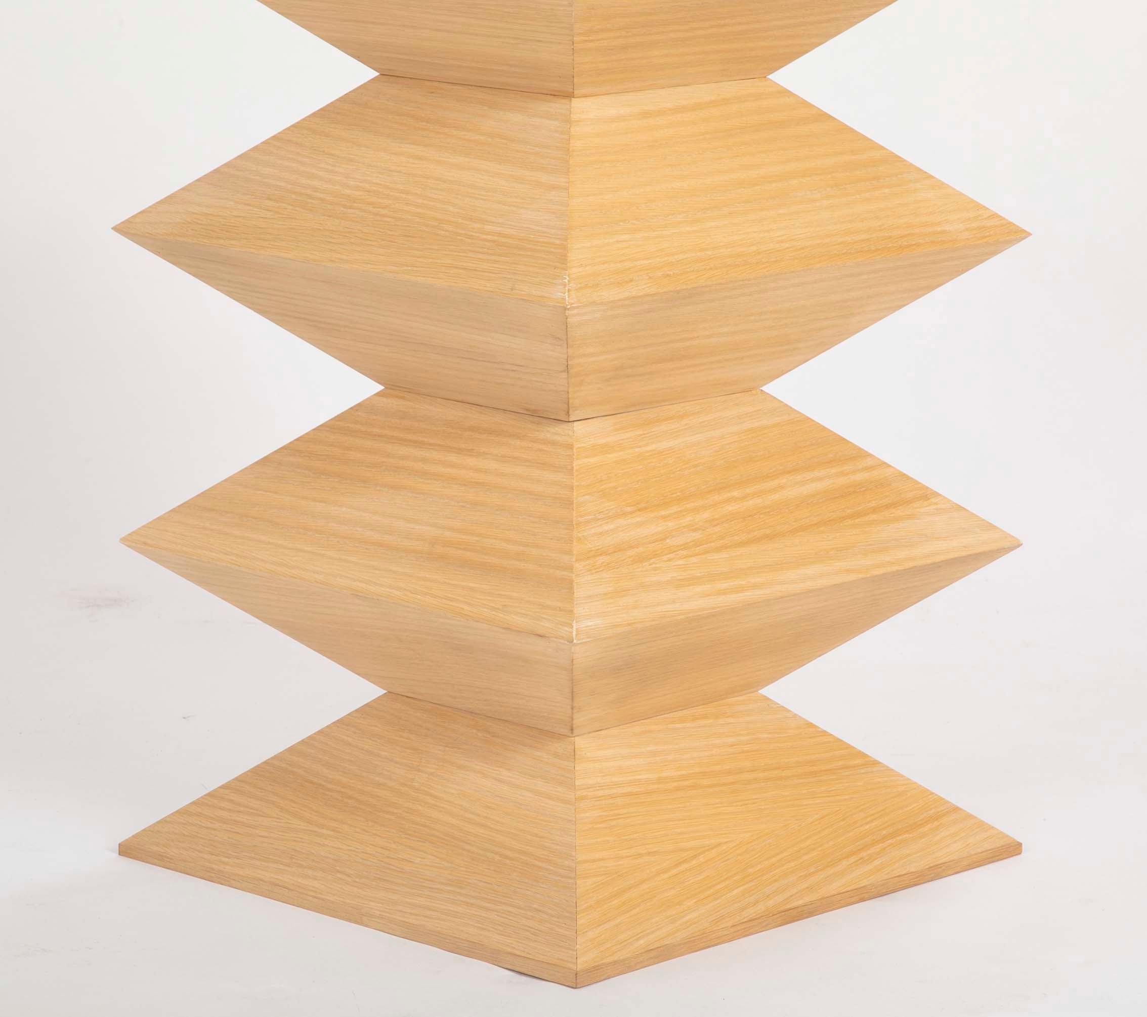 Pair of Brancusi Style Side Tables