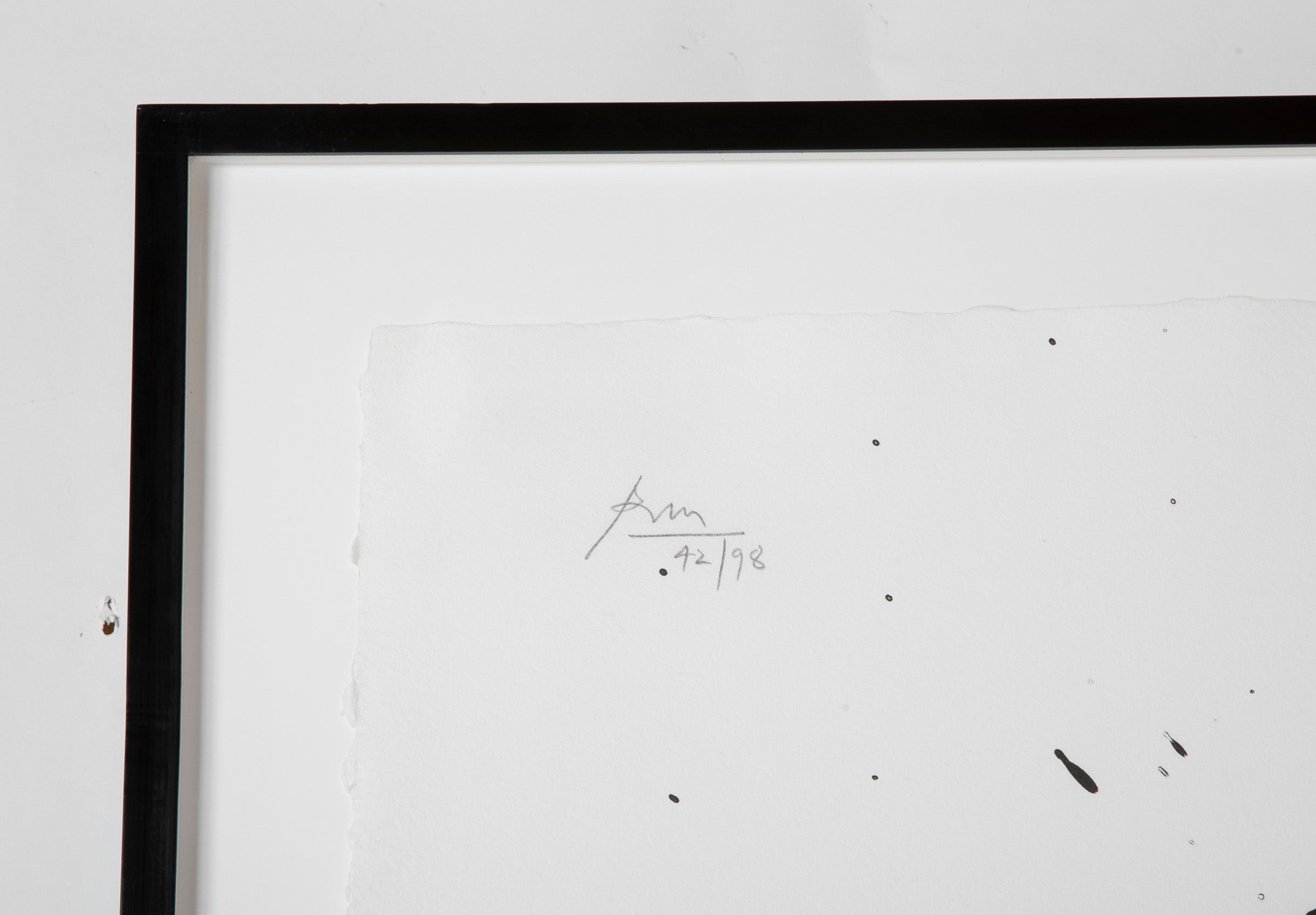 "Elegy (Study)" by Robert Motherwell
