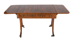English Regency Rosewood Sofa Table Attributed to Gillows