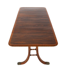 English Regency Rosewood Sofa Table Attributed to Gillows