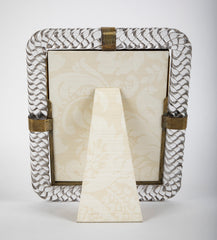 Murano Glass Picture Frame Attributed to Barrovier & Toso