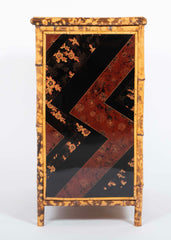 Pair of Bamboo & Chinoiserie Chest of Drawers