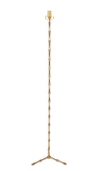 Faux Bamboo Floor Lamp Attributed to Bagues