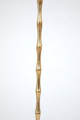 Faux Bamboo Floor Lamp Attributed to Bagues