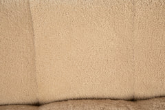 Danish Three Seat Sofa with Stained Beech Frame & Lambswool Upholstery