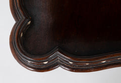 Double Tiered Mahogany Gallery Table