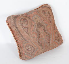 Pair of ETRO Paisley Pillows  -  Also Priced Individually