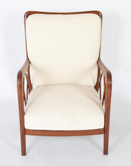 Pair of Italian Armchairs in the Manner of Paolo Buffa