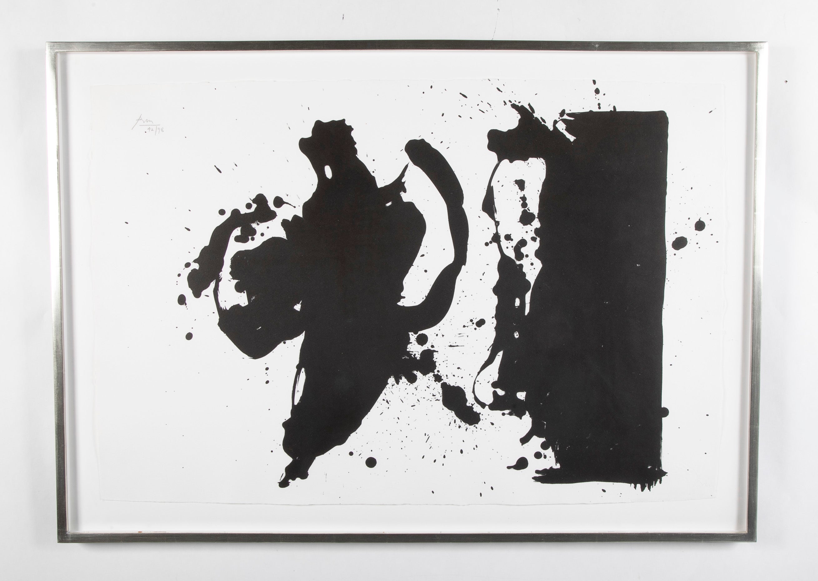 "Elegy (Study)" by Robert Motherwell