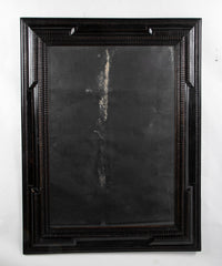 Late 19th Century Ebonized Dutch Ripple Frame Mirror