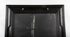 Late 19th Century Ebonized Dutch Ripple Frame Mirror