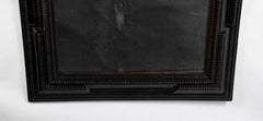 Late 19th Century Ebonized Dutch Ripple Frame Mirror