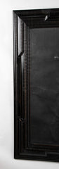 Late 19th Century Ebonized Dutch Ripple Frame Mirror