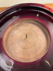19th Century Continental Roulette Wheel with Lacquered Finish