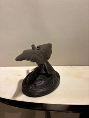 19th Century American Cast Iron Eagle Sculpture