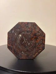 19th Century Italian Hardstone Urn Miniature Font Signed and Dated 1834