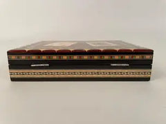 Mid-20th Century Inlaid Moroccan Playing Card Case Box