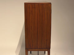Frode Holm for Illums Bolighus Two-Door Teak Cabinet on Tapered Legs