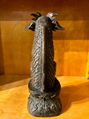 19th Century Chinese Bronze Chimera Guardian Figure