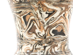 Late 19th Century English Agateware Ceramic Urn