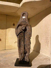 17th French Century Iron Figure of The Virgin