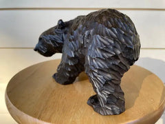 Swiss Black Forest Hand Carved Bear, circa 1900