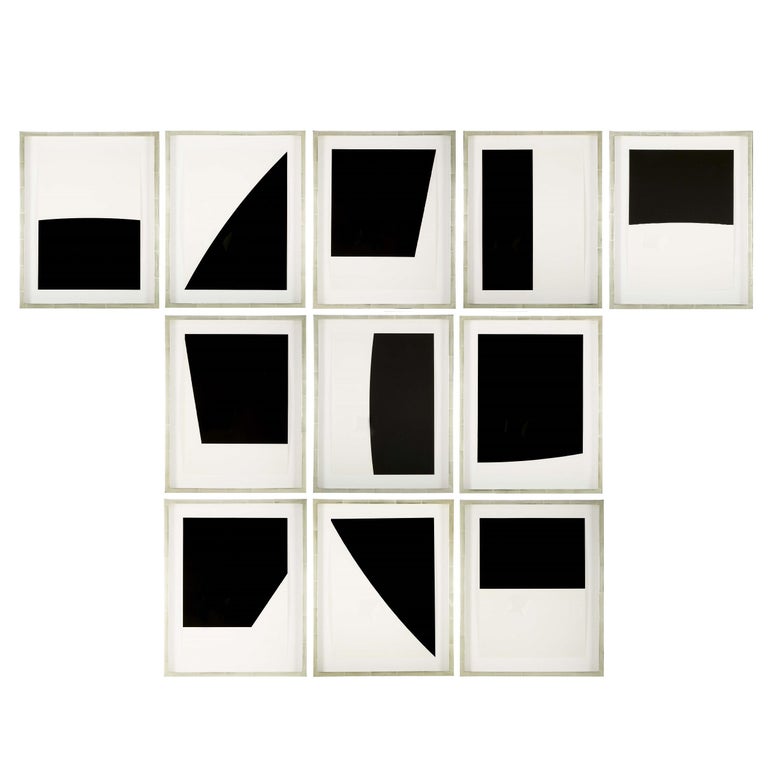 Ellsworth Kelly "Mallarme" Suite of Eleven Lithographs