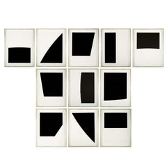 Ellsworth Kelly "Mallarme" Suite of Eleven Lithographs