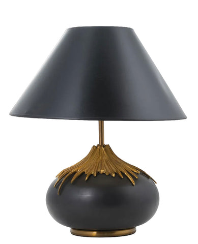 Maison Charles Gilt Bronze and Metal 'Kazan' Table Lamp