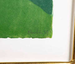 A Wood cut Print By Richard Kemble