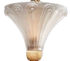 Rene Lalique 'Soleil' Plafonnier