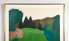 A Wood cut Print By Richard Kemble