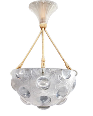 Rene Lalique 'Soleil' Plafonnier