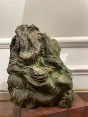 French Bronze 'Head of a Woman' by Emile Antoine Bourdelle,