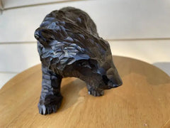 Swiss Black Forest Hand Carved Bear, circa 1900