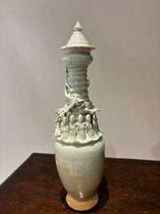 Chinese Glazed Porcelain Urns, Song Dynasty 12th Century