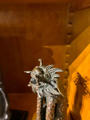 19th Century Chinese Bronze Chimera Guardian Figure